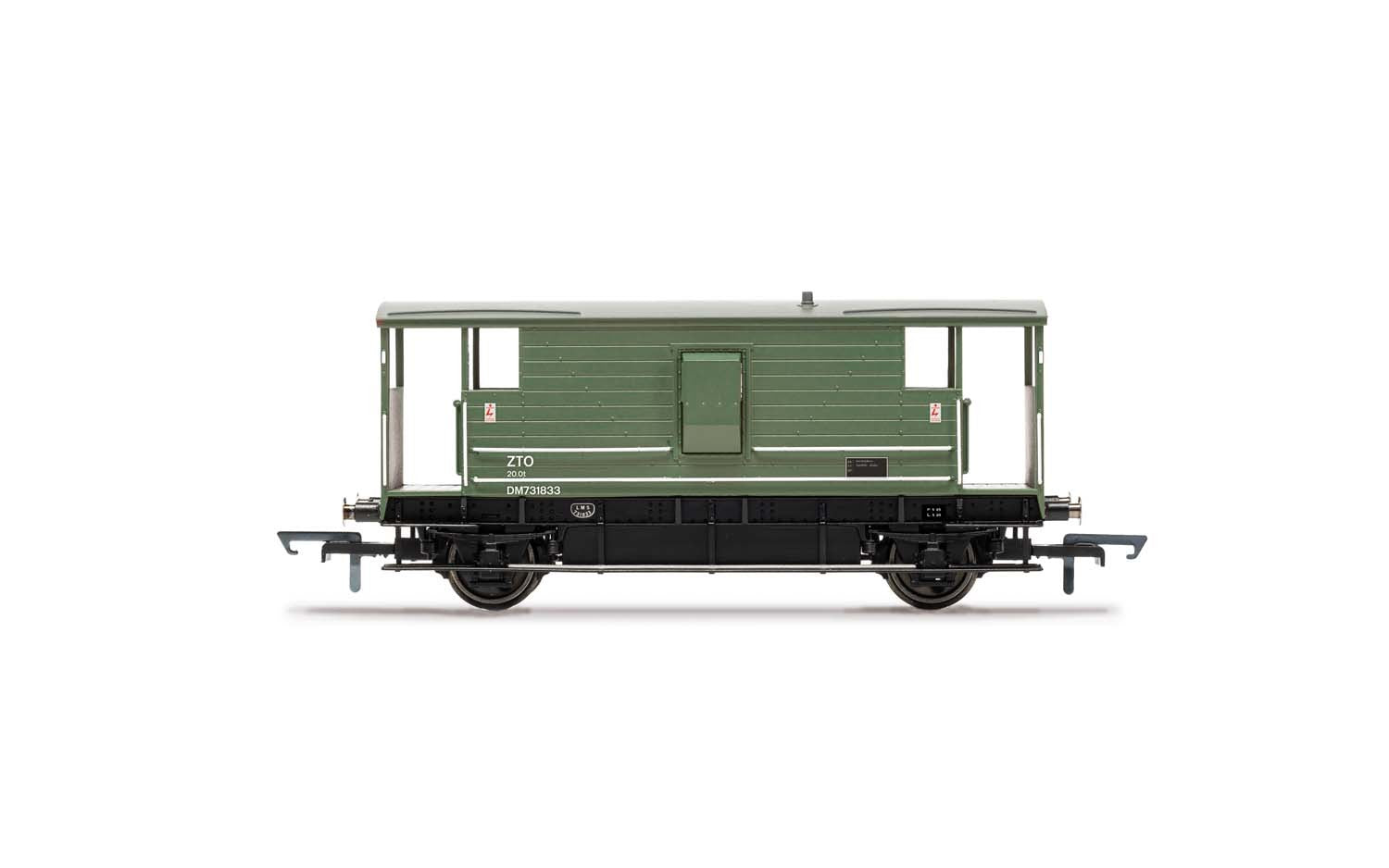 Hornby R6936 BR  D2068 20T Brake Van  DM731833  Era 7