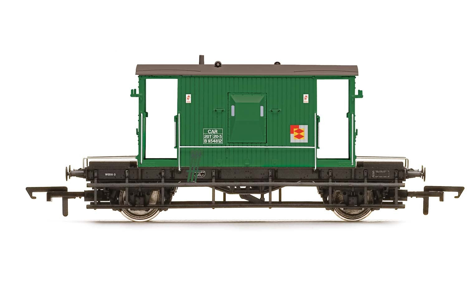 Hornby R6942 BR  Dia. 1/507 20T Brake Van  DB954812 - Era 8