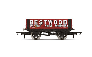 Hornby R6946 Bestwood  4 Plank Wagon  No. 2017 - Era 2/3