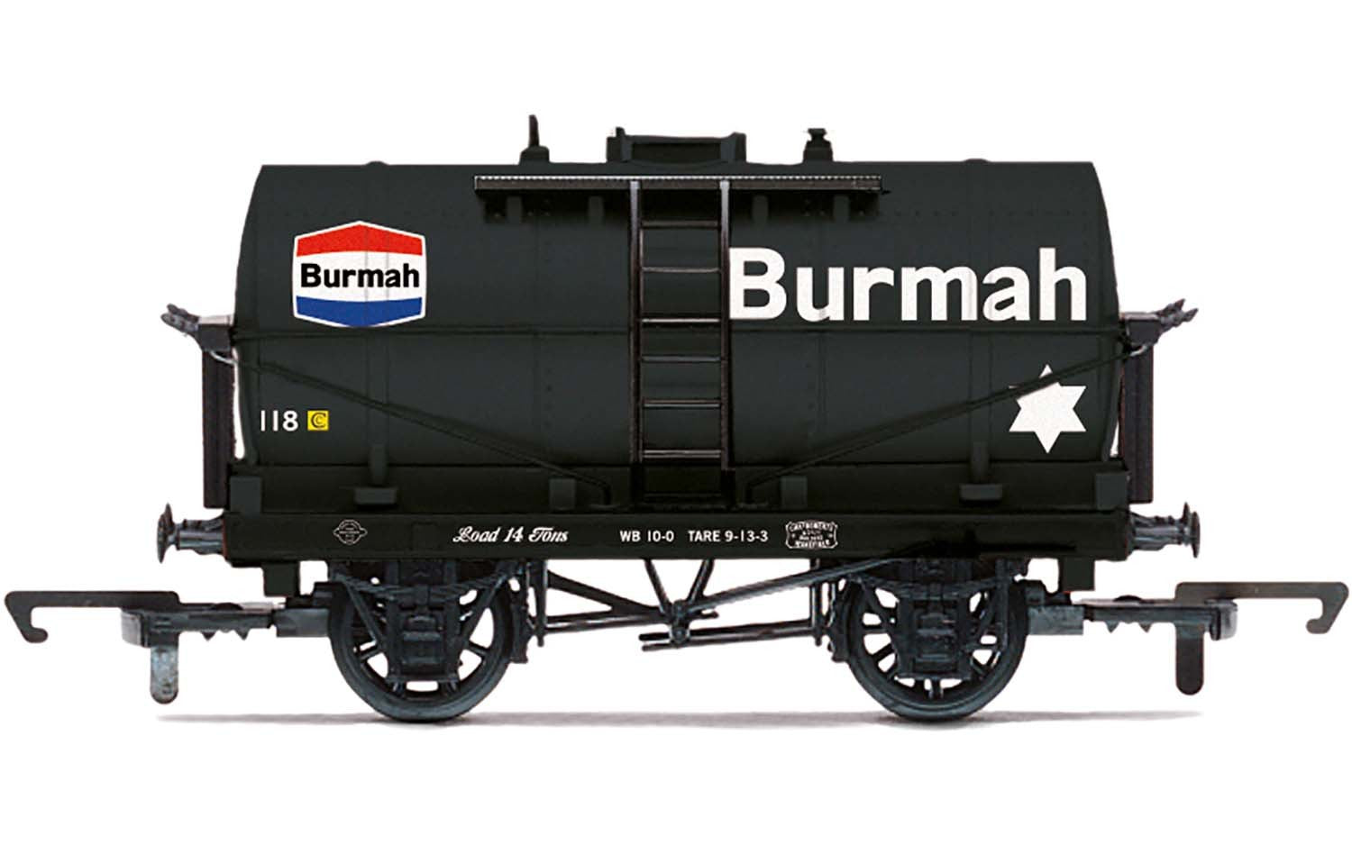 Hornby R6954 Burmah  14T Tank wagon  No. 118 - Era 3/4