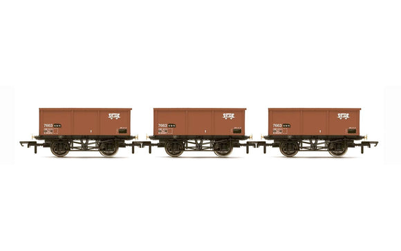 Hornby R6965 BR  27T MSV Iron Ore Tipplers  three pack - Era 7