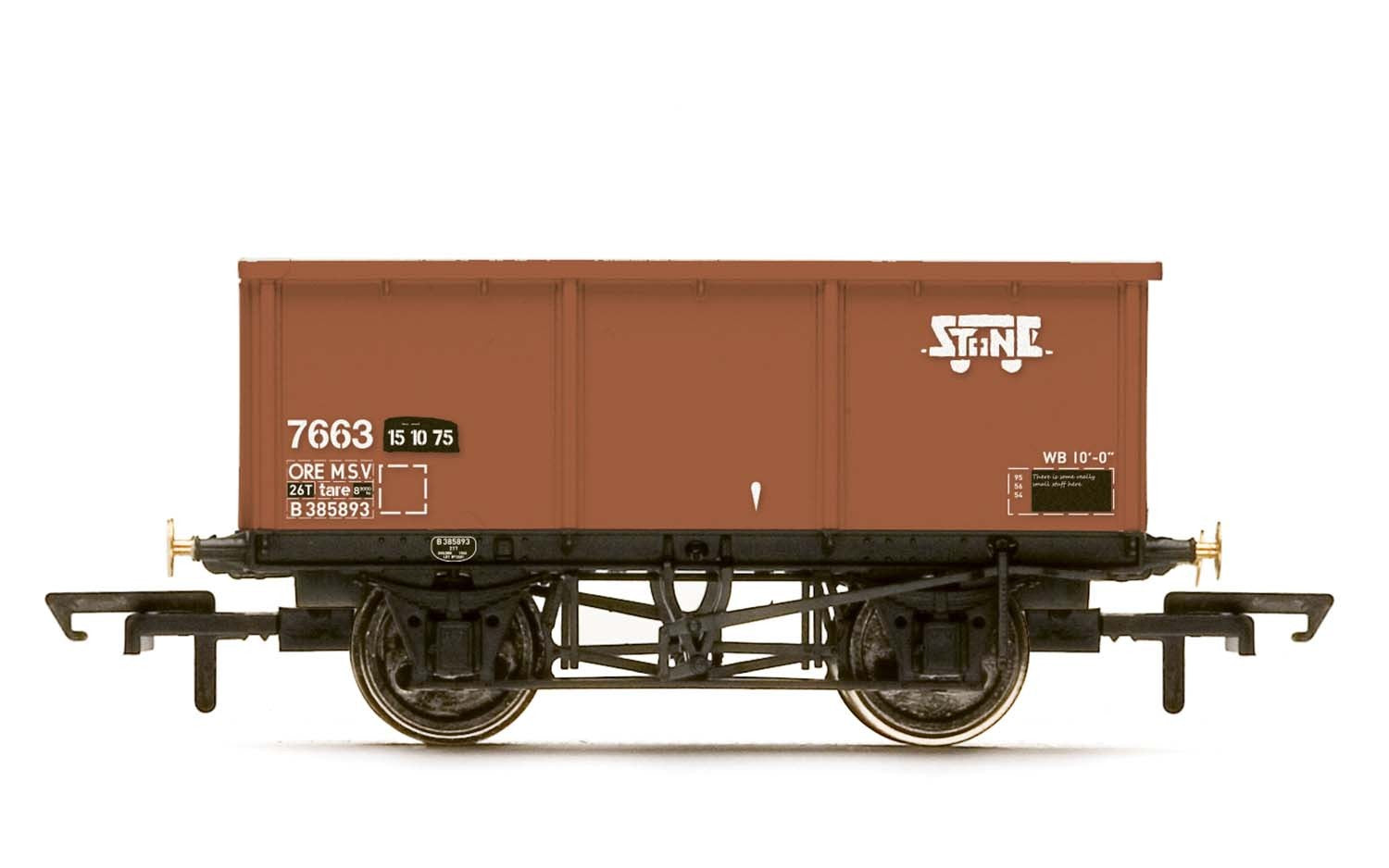 Hornby R6966 BR  27T MSV Iron Ore Tippler  7663 - Era 7
