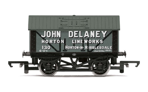 Hornby R6977 John Delaney  8T Lime Wagon  No. 130 - Era 2/3