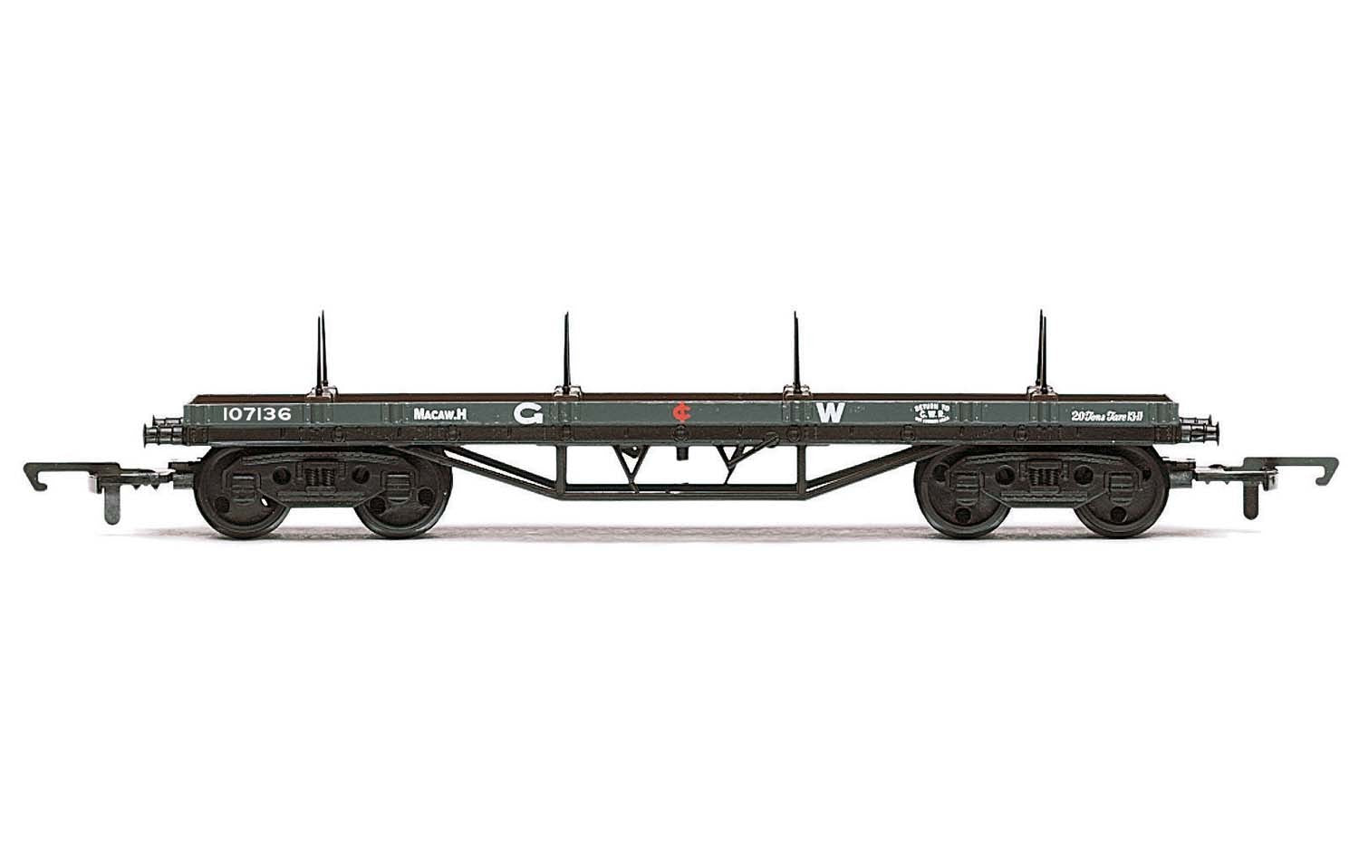 Hornby R6982 GWR  Macaw H Bogie Bolster  107136 - Era 3