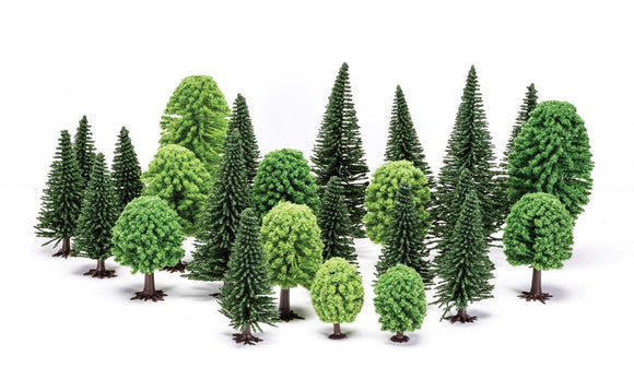 Hornby R7201 Hobby' Mixed (Deciduous and Fir) Trees