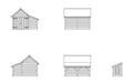 Hornby R7271 Modern Timber Garage