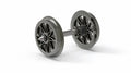 Hornby R8100 12.6mm Split Spoked Wheels