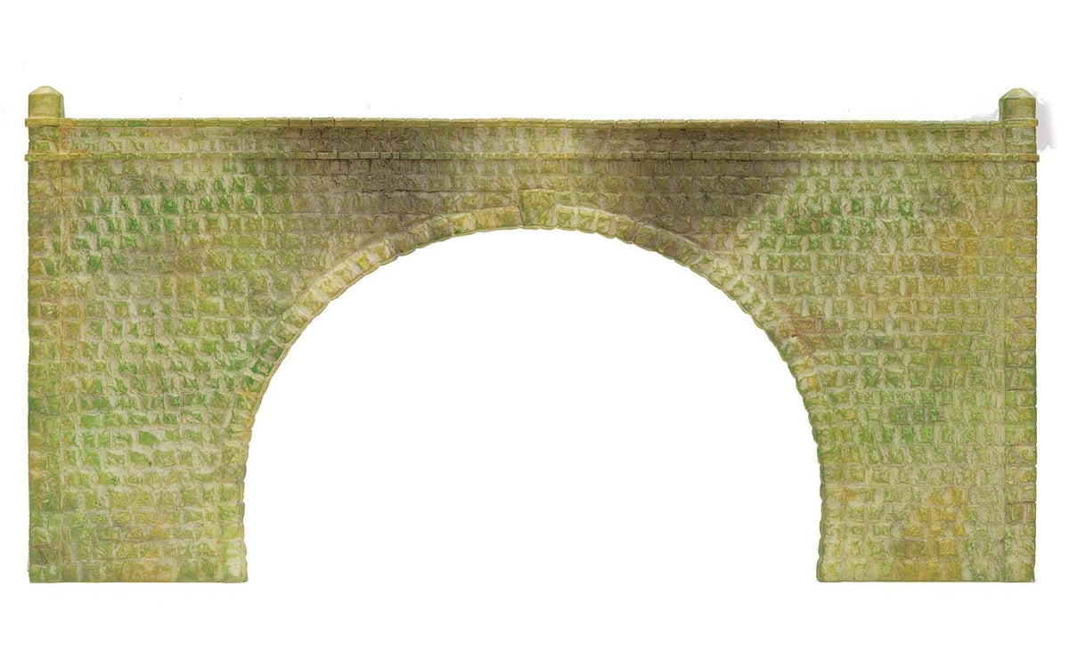 Hornby R8511 Double Stone Tunnel Portal x2