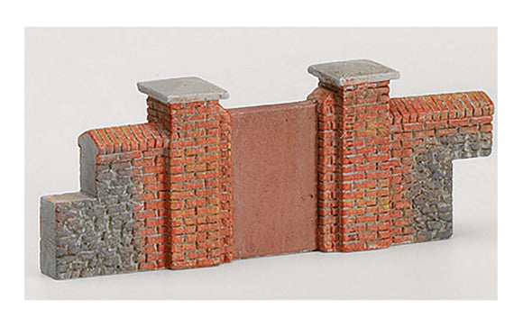 Hornby R8979 Brick Walling (Gates & Piers)