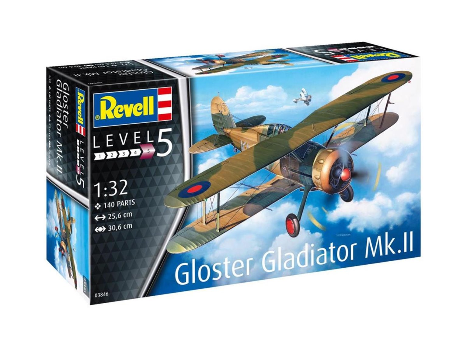 REVELL 03846 GLOSTER GLADIATOR MK.II 1/32 SCALE