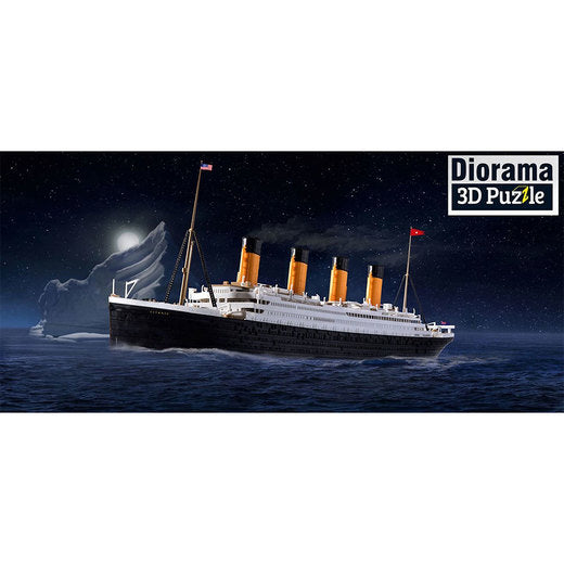 Revell 05599 RMS Titanic (easy-click) & 3D Puzzle (Iceberg)