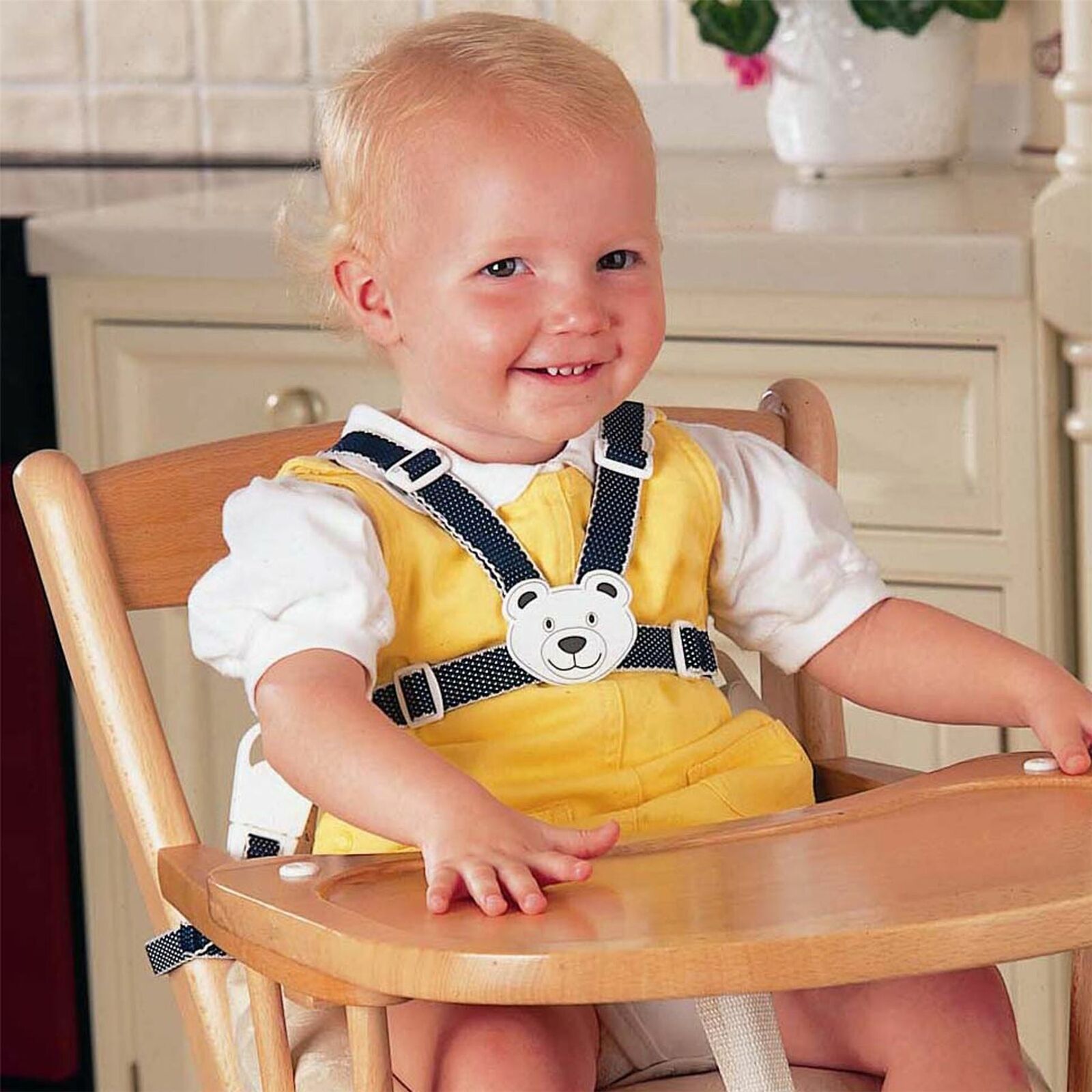 Clippasafe Harness & Reins - Teddy Navy