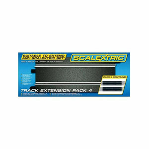 SCALEXTRIC C8526 TRACK EXTENSTION PACK 4 STANDARD STRAIGHTS