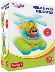 FUNSKOOL 953250 GIGGLE AND BUILD HELICOPTER