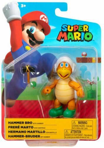 SUPER MARIO 40681 HAMMER BRO WITH HAMMER ARTICULATED FIGURE
