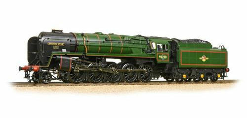 Bachmann Locomotive 32-850A BR Standard Class 9F Evening Star BR Green Late Crest