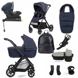 Silver Cross Reef, Folding Carrycot and Ultimate Pack in Neptune. PLEASE RING FOR PRICES