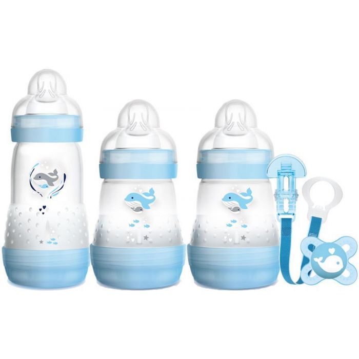 MAM Easy Start Welcome to the World Newborn 5 piece Set - Blue