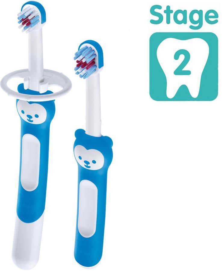 MAM Learn To Brush Set 5m+ Blue