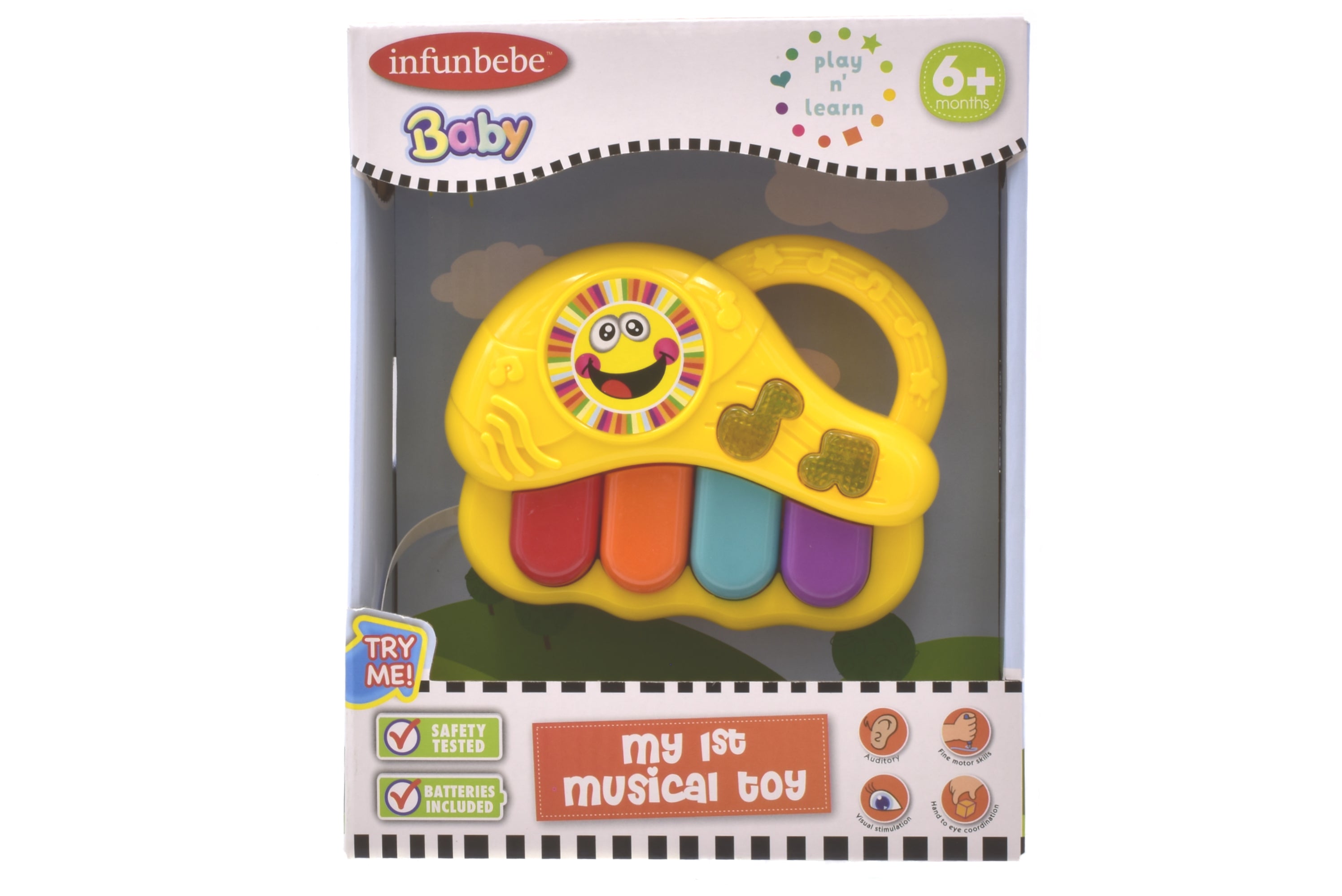 INFUNBEBE TY7508 BABY MY FIRST MUSICAL PIANO (two4ten)