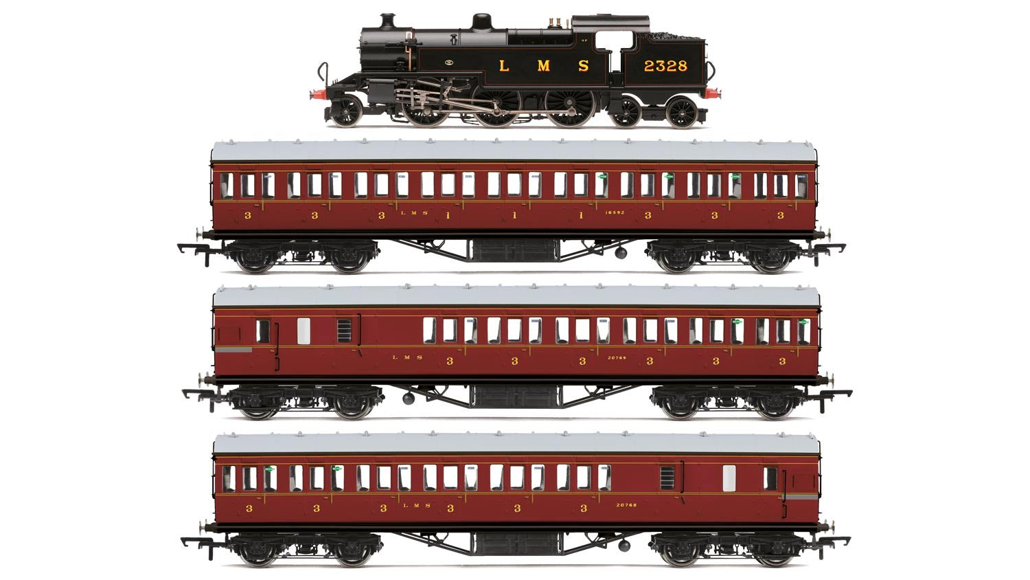 Hornby R3397 LMS  Suburban Train Pack - Era 3
