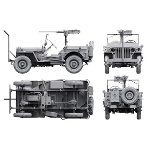 TAKOM 1016 1/4 TON 4X4 G503 MB UTILITY TRUCK 1/16 SCALE