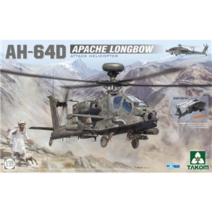 TAKOM 2601 US AH-64D Apache Longbow Attack Helicopter  1/35 SCALE