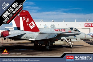 ACADEMY 12627 USMC F/A-18A+ VMFA-232 “Red Devils” 1/144 SCALE