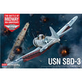 ACADEMY  12345 USN SBD-3  1/48 SCALE