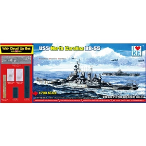 I LOVE KIT 65704  USS North Carolina BB-55 1/700 SCALE