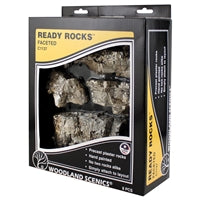 WOODLAND SCENICS C1137 READY ROCKS FACETED