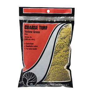 WOODLAND SCENICS WT61 COARSE TURF YELLOW GRASS