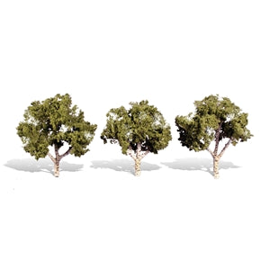 WOODLAND SCENICS TR3535 WATERS EDGE TREES 3 PACK  4 in - 5 in