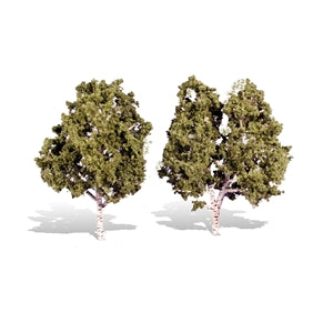 WOODLAND SCENICS TR3536 WATERS EDGE TREES 2 PACK  5 in - 6 in