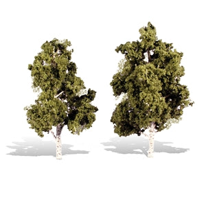 WOODLAND SCENICS TR3537 WATERS EDGE TREES 2 PACK  6 in - 7 in