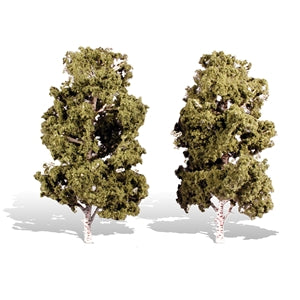 WOODLAND SCENICS TR3539 WATERS EDGE TREES 2 PACK  8 in - 9 in