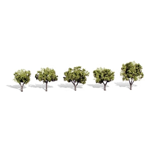 WOODLAND SCENICS EARLY LIGHT TREES TR3546  1 1/4 in - 2 in (3.17 cm - 5.08 cm)